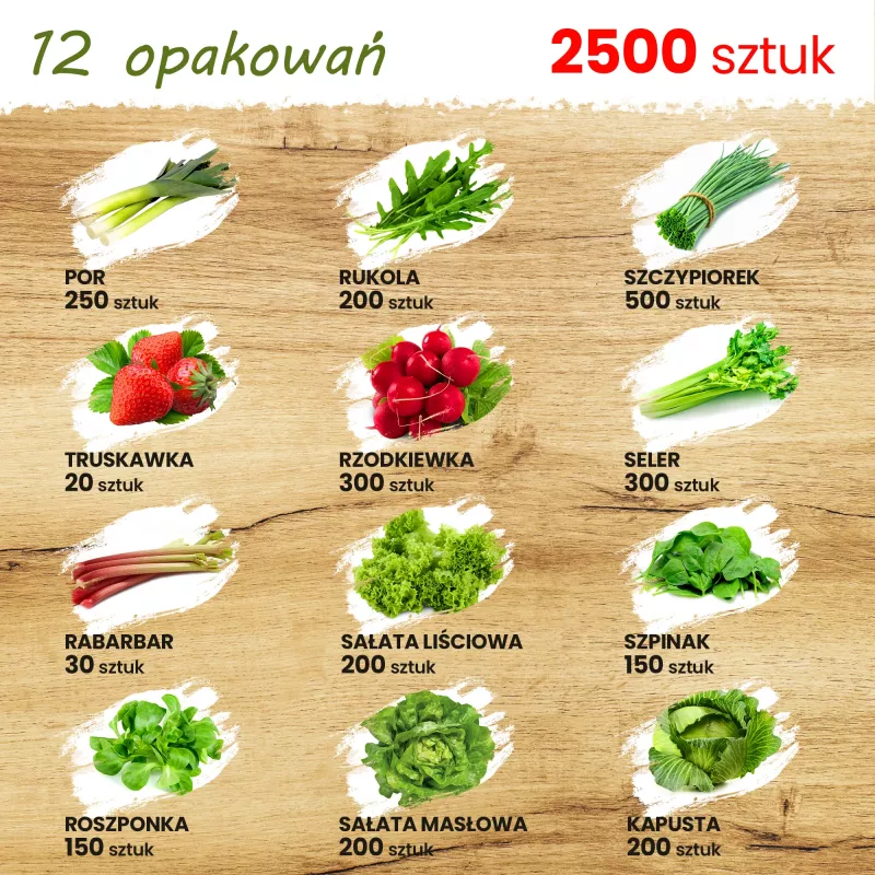 TORAF Spring Flavors zaden-set - 12 zakjes