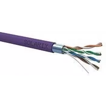 Netwerkkabel Solarix SXKD-5E-FTP-LSOH RJ45 CAT5E 305m zwart