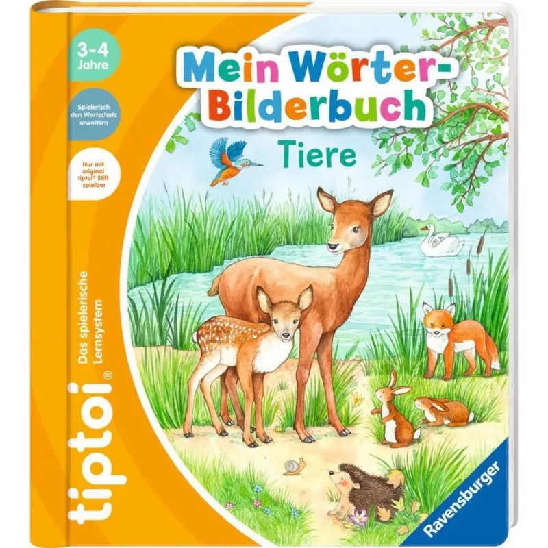 tiptoi Mijn woorden-prentenboek: Dieren, leerboek