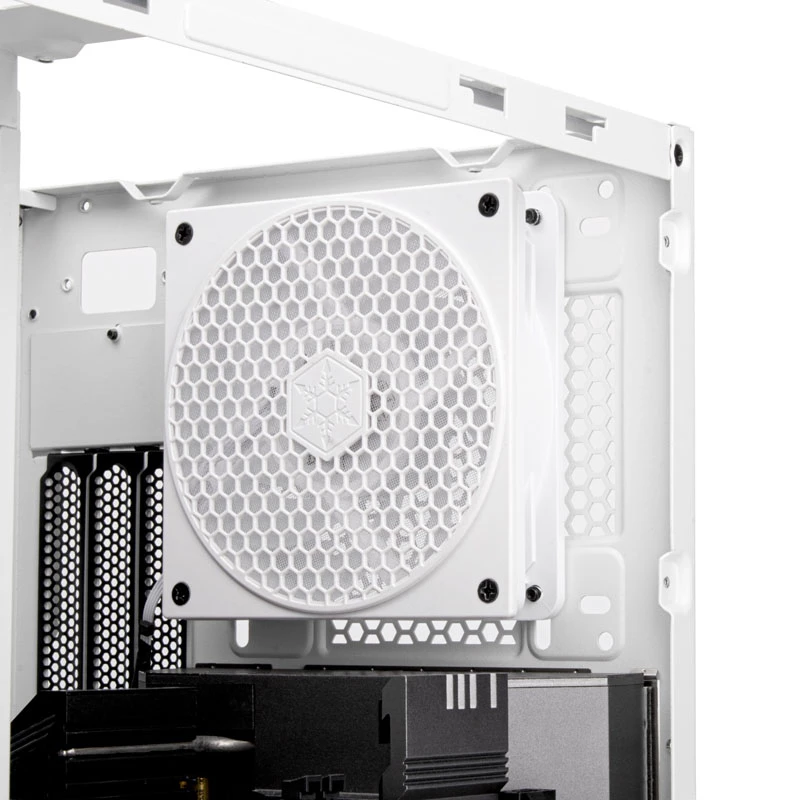 Ventilatorfilter Silverstone FF121 ABS nylon wit 120mm