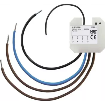 MDT RF-BE2230.01 KNX RF+ tastsensor 2-voudig UP 230VAC (RF-BE2230.01)
