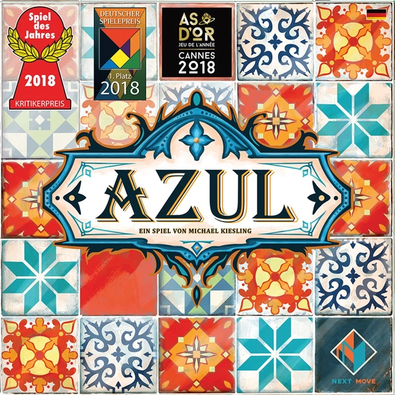 Bordspel Asmodee Azul — familiespel, strategiespel, aanbevolen vanaf 8 jaar