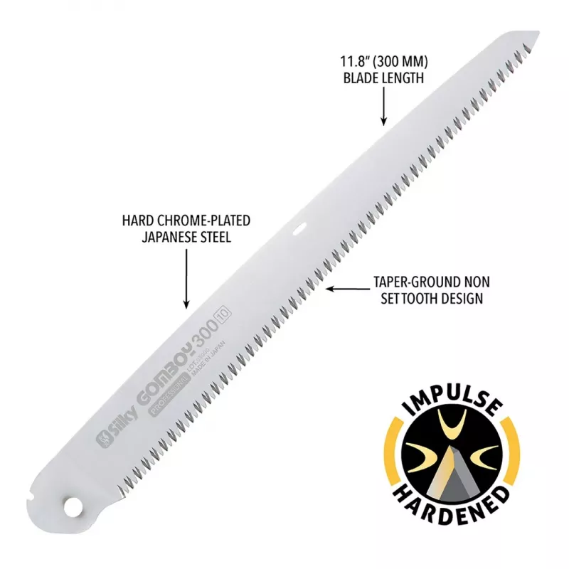 Silky Gomboy 270-10 medium inklapbare snoeizaag, 27 cm (121-27)