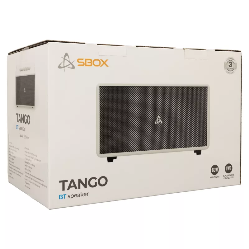 Draagbare luidspreker Sbox BT-60 Tango wit
