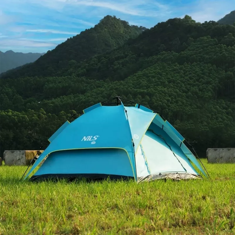 Shadow-tent NILS Camp NC7819 3-persoons blauw