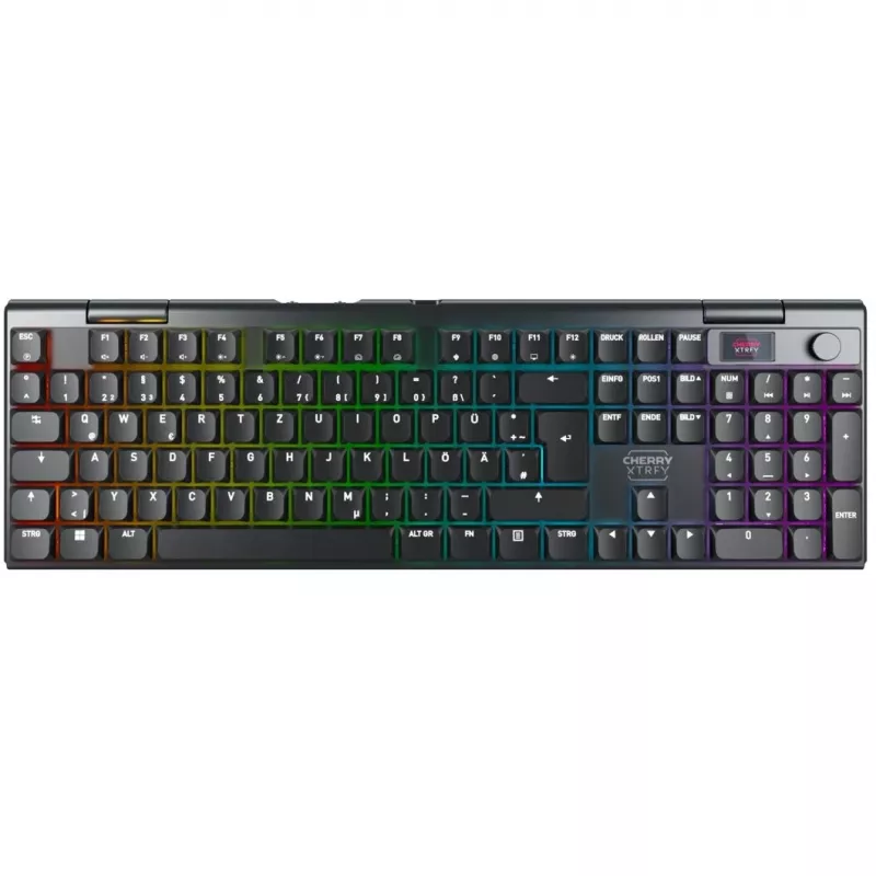 Gaming-toetsenbord CHERRY XTRFY MX 10.1 draadloos USB RF Bluetooth QWERTZ zwart