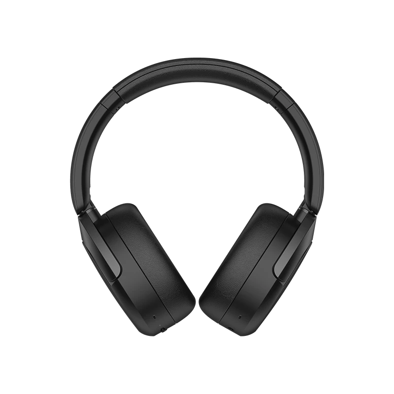 Edifier W830NB hoofdtelefoon met Bluetooth-connectiviteit, over-ear, met microfoon, ruisonderdrukking, draadloos, zwart