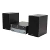Home-audio-microsysteem Aiwa MSBTU-700DAB — 25 W RMS, DAB+/FM, Bluetooth 10 m, cd-lade, LED-display, zwart/arctisch blauw