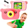 Kinderdigitale camera Extralink H25 roze aanbevolen leeftijd 3 jaar