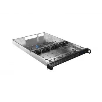 Rack-behuizing Lanberg SC01-6501-12B 1U zwart 8 ventilatoren HDD SSD
