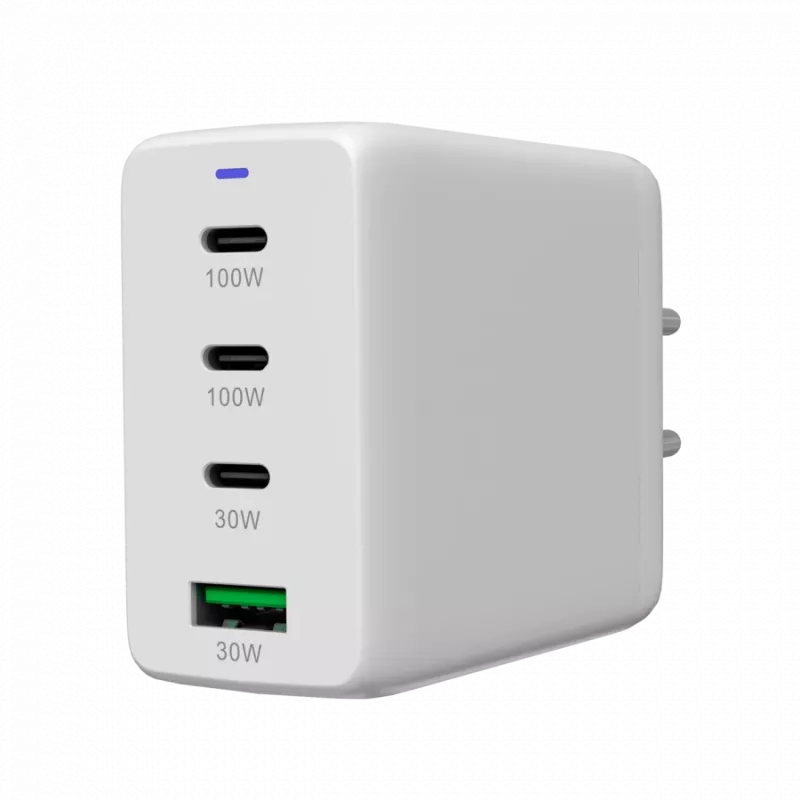 Canyon 100ACC universele snellader voor wandcontactdoos - 2x USB-C 100W - 1x USB-C 30W -