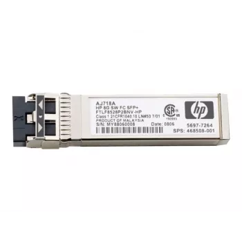 Transceivermodule HPE 8Gb Short Wave Fibre Channel SFP+