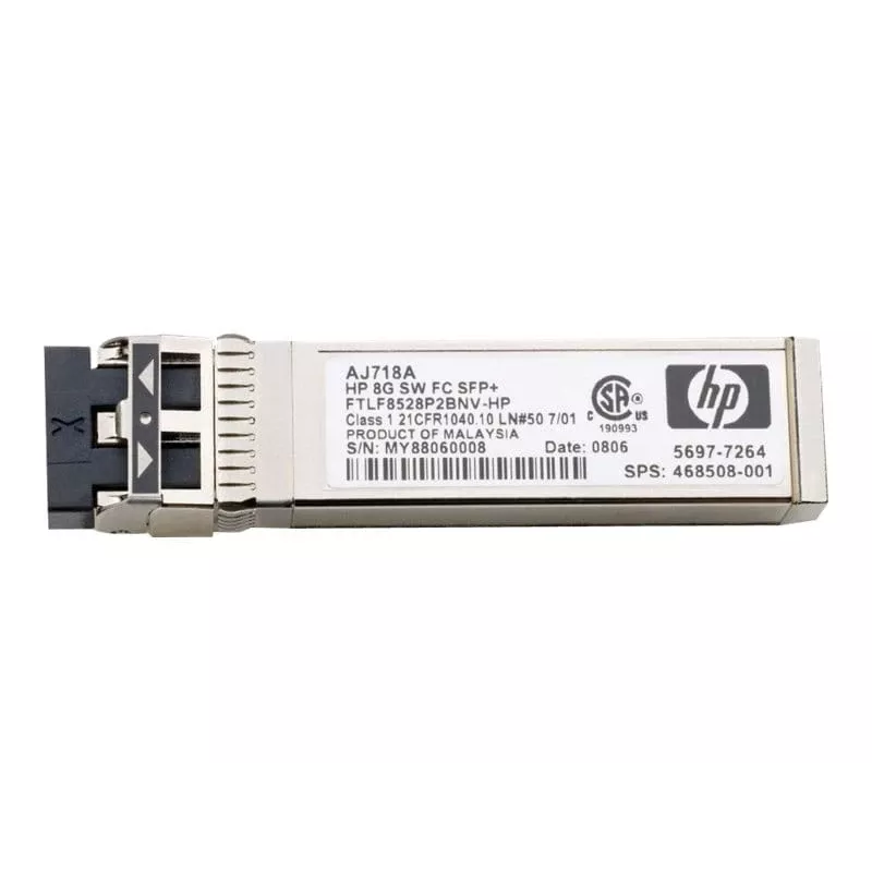 Transceivermodule HPE 8Gb Short Wave Fibre Channel SFP+