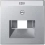 GIRA 028426 wandplaat/schakelaarafdekking aluminium (028426)