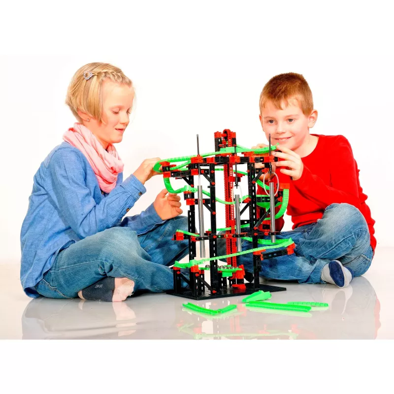 fischertechnik Dynamic M, natuurkunde-bouwpakket, 7 jaar, staal