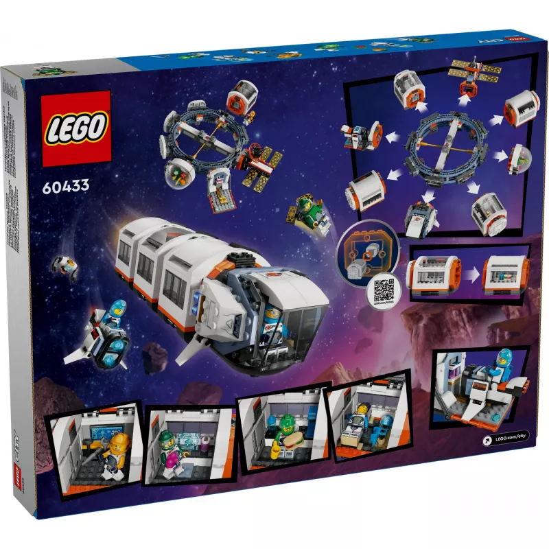 LEGO CITY 60433 MODULAIRE RUIMTESTATION
