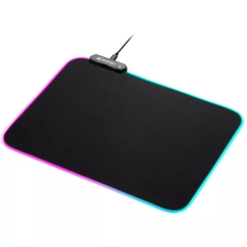 1337 RGB V2 Gaming Mat 360, gaming-muismat zwart