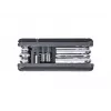 Multitool Topeak Hexus X zwart roestvrij staal 90mm