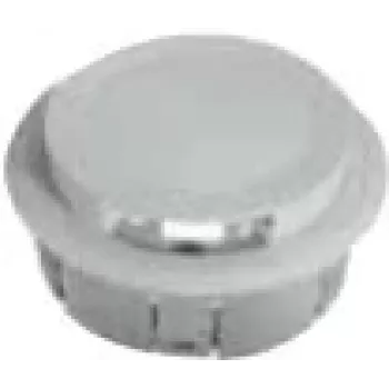 Vloerstopcontact Bachmann Easy-Outlet 930.099, zilver, verzonken vloermontage