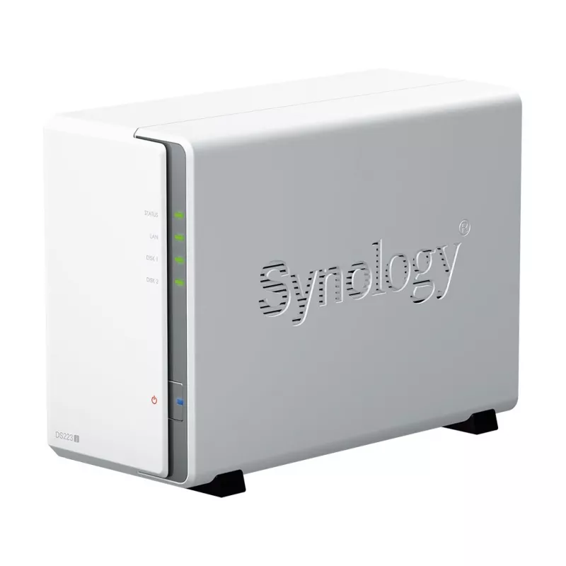 Synology DiskStation DS223J NAS/opslagserver desktop Realtek RTD1619B 1 GB DDR4 DiskStation Manager wit