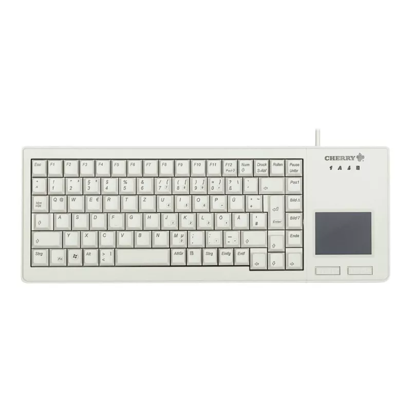 CHERRY XS touchpad-toetsenbord universeel USB QWERTZ Duits grijs