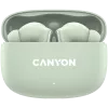 Canyon TWS-9 CNS-TWS9G hoofdtelefoon – True Wireless – Bluetooth 5.4 – In-ear – 6h + 30h accuduur – USB-C oplaadcase – touchbediening – groen