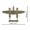 Cobi bouwstenen Lockheed P-38H Lightning set 5763 — schaalmodel bouwpakket, verzamelbaar vliegtuigmodel