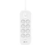 Overspanningsbeveiliging Belkin SRB003CA2M 8 AC-stopcontacten 900 J wit 2 m