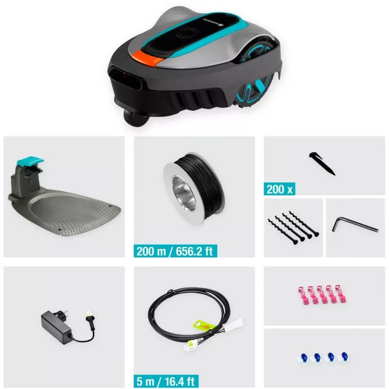 Robotmaaier Gardena SILENO city