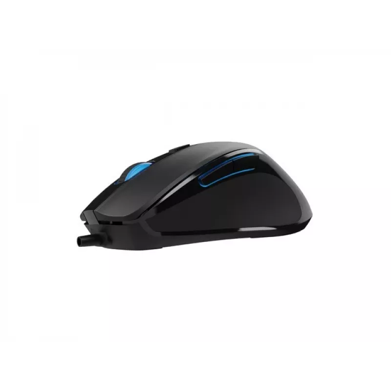 Bekabelde optische muis NATEC NMY-2047 USB Type-A, 4000 DPI, 6 knoppen, rechtshandig, achtergrondverlichting