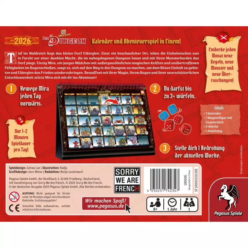 365 adventure – Der Dungeon (editie 2026), puzzelspel