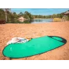 TRACER Beach Mat Pop Up 46948 – lichtgewicht draagbare mintgroene opvouwbare mat