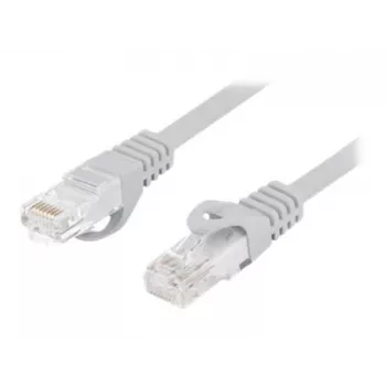 Netwerkkabel LANBERG PCU6-10CU-0025-S Cat6 U/UTP 0,25 m RJ-45 recht, grijs, 10000 Mbit/s