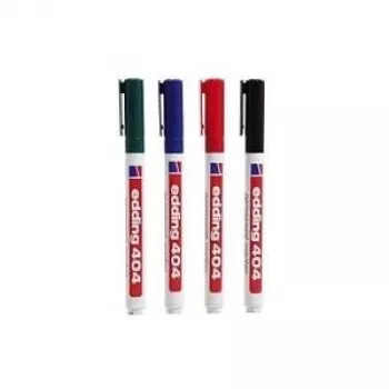 Permanentmarker Edding 10 404, fijne punt 0,75 mm, gesorteerde kleuren