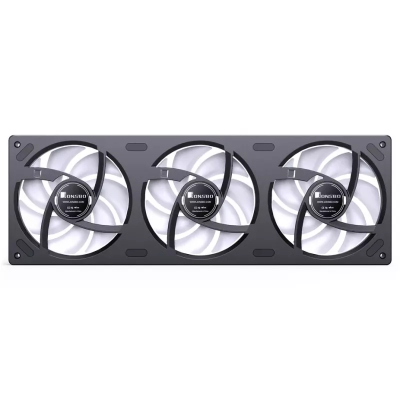 Koelingsradiatorventilator Jonsbo ZB-360 Reverse Blade PWM ARGB 360mm zwart