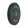 HMS Fitness HTBR10 1 stuks Olympische rubbercoated gewichtsschijf
