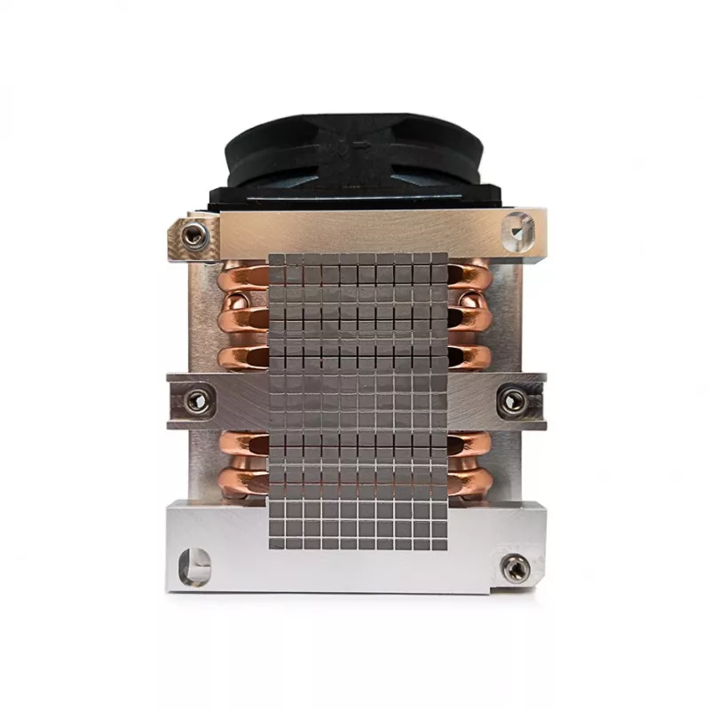 Koeler Inter-Tech B-14 processor 8 cm zwart zilver