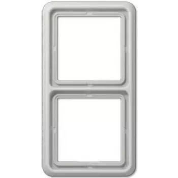 JUNG CD 582 LG - grijs - duroplast - schroefloos - JUNG - 81 mm - 152 mm