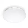 Plafondlamp Steinel RS 16 L, E27-fitting, 100 W, wit, rond, Ø 27,5 cm, hoogte 95 mm, bewegingsmelder