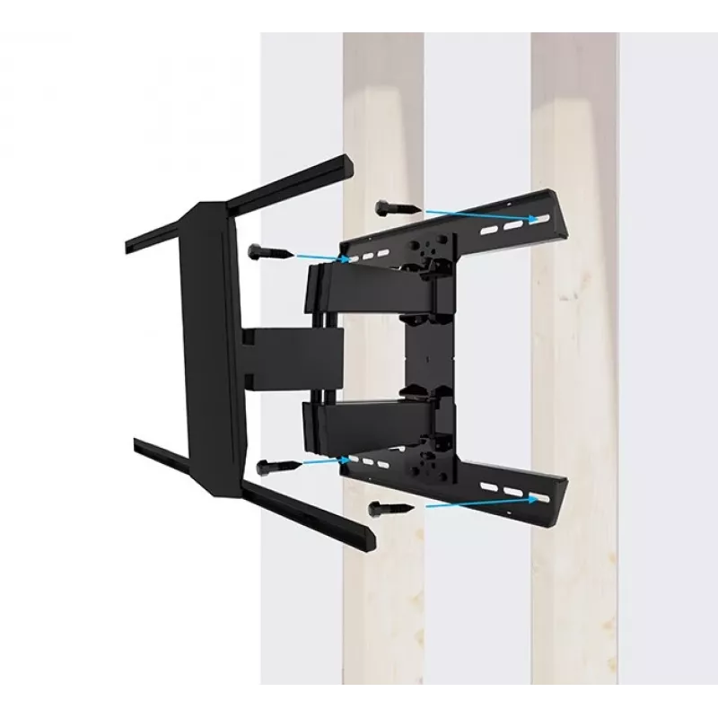 Wandbeugel B-TECH BT8227/B 600x400 voor 75-inch tv, max. belasting 50 kg
