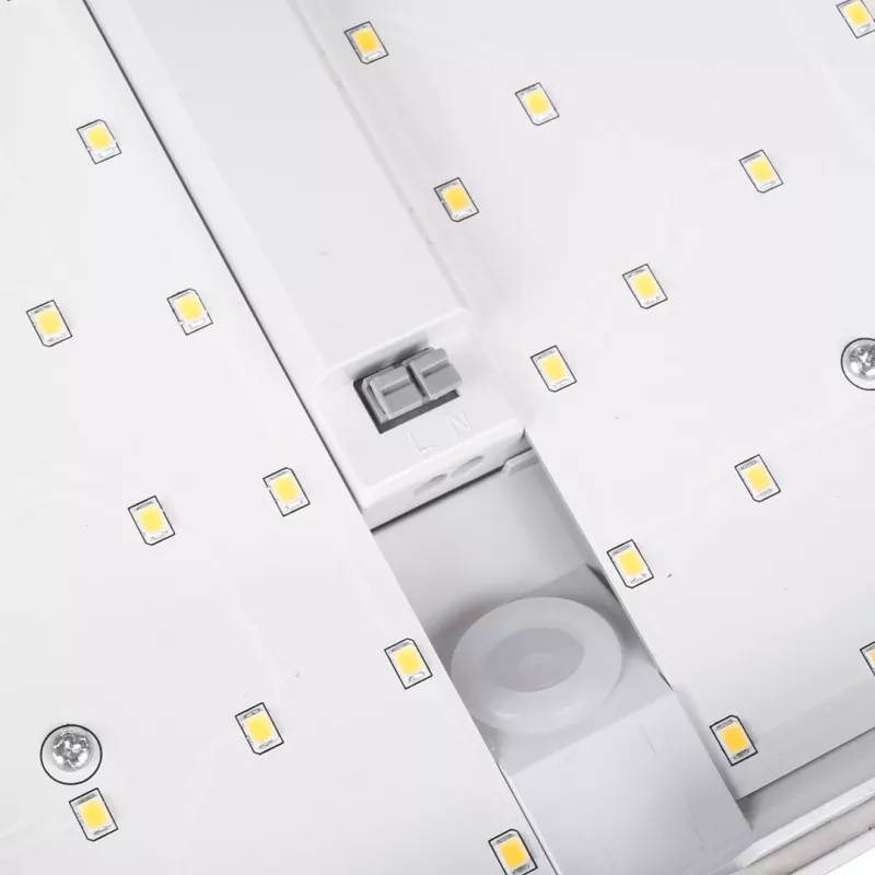 Maclean MCE292 W led-huisnummerlamp met schemersensor, 12 W, 950 lm, IP65, wit