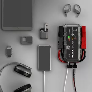NOCO GB70 Boost 12V 2000A jumpstarter startbooster met ingebouwde 12V/USB-accu