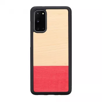 Smartphonehoesje man and wood Galaxy S20 Miss Match zwart — beschermende achterkant voor Samsung Galaxy S20