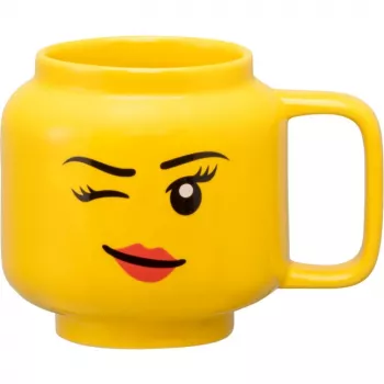 Keramische beker room copenhagen Winking Girl Small geel 40460803, 250–350 ml