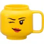 Keramische beker room copenhagen Winking Girl Small geel 40460803, 250–350 ml