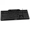 CHERRY KC 1000 SC toetsenbord universeel USB AZERTY Belgisch zwart
