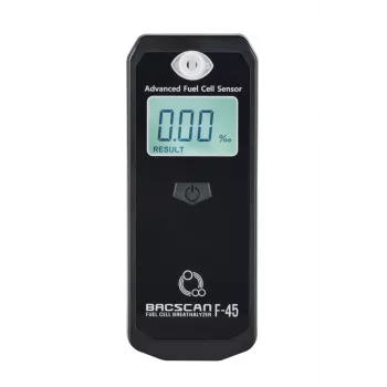 BACscan F-45 alcoholtester 0 - 4% zwart