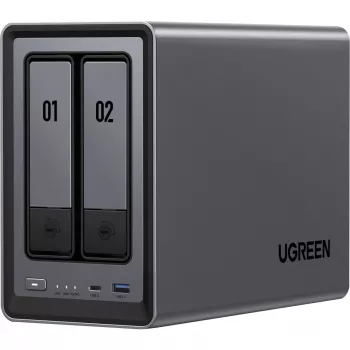 DXP2800 + 2x 4 TB Seagate IronWolf HDD-bundel, NAS