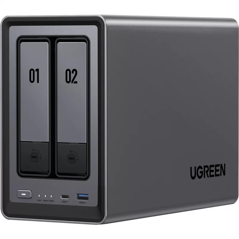 DXP2800 + 2x 4 TB Seagate IronWolf HDD-bundel, NAS
