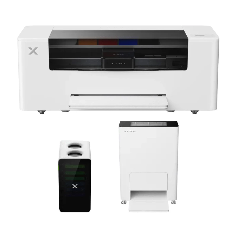 Kledingprinter xTool XAP-AIO All-in-One-kit met hogeresolutieprint en snelle printsnelheid